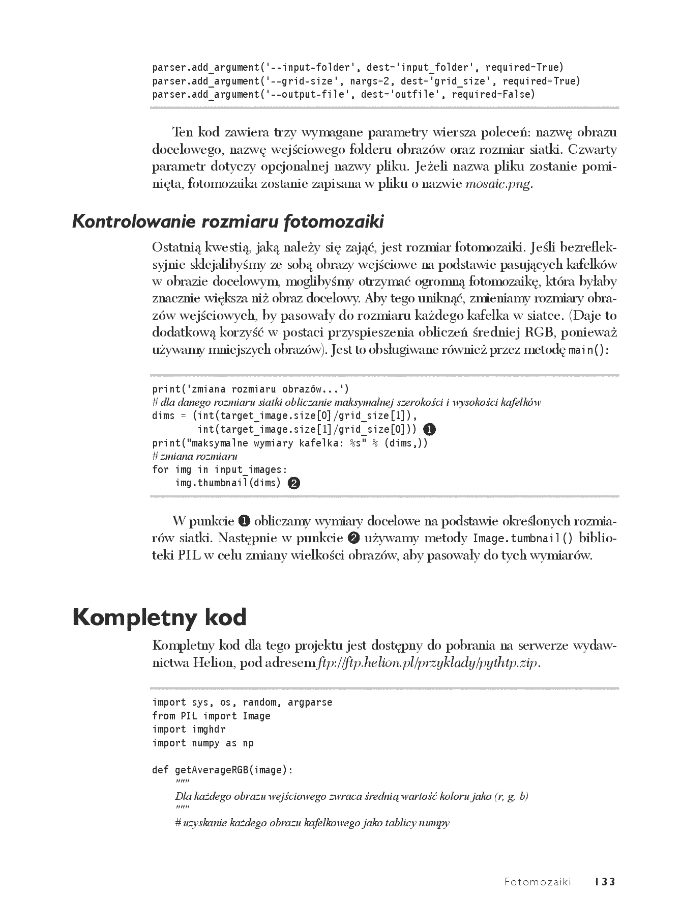 Fragment „Python. 14 twórczych projektów dla dociekliwych programistów” — strona 23 z 30