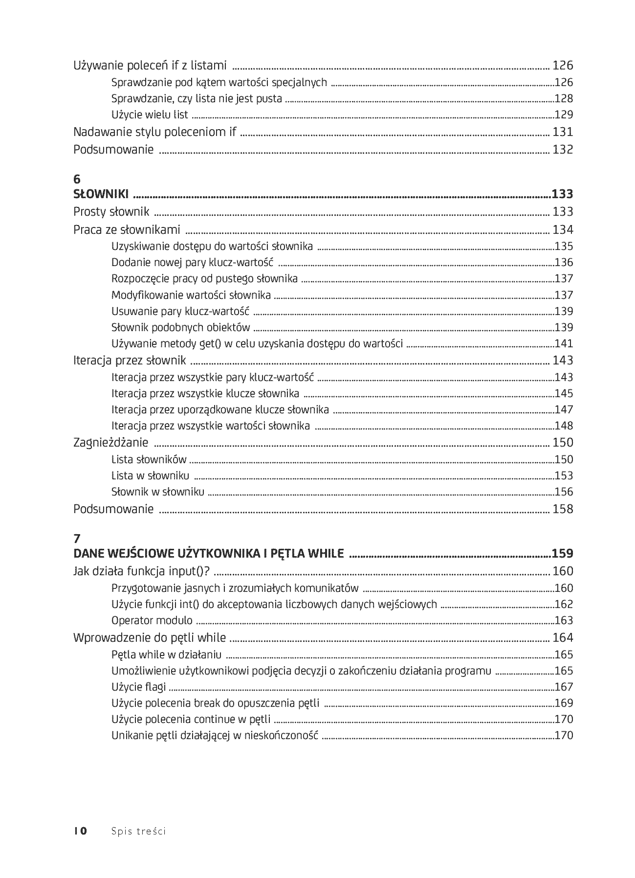 Fragment „Python. Instrukcje dla programisty. Wydanie III” — strona 6 z 30