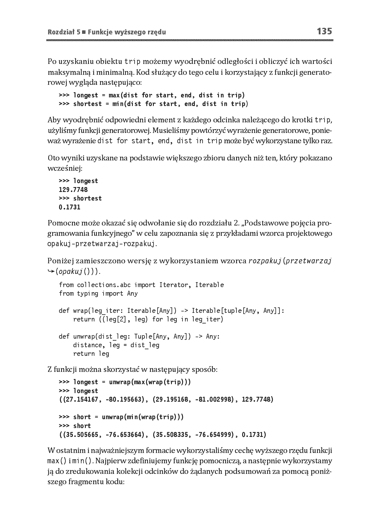 Fragment „Programowanie funkcyjne w Pythonie. Jak pisać zwięzły, wydajny i ekspresywny kod. Wydanie III” — strona 15 z 30