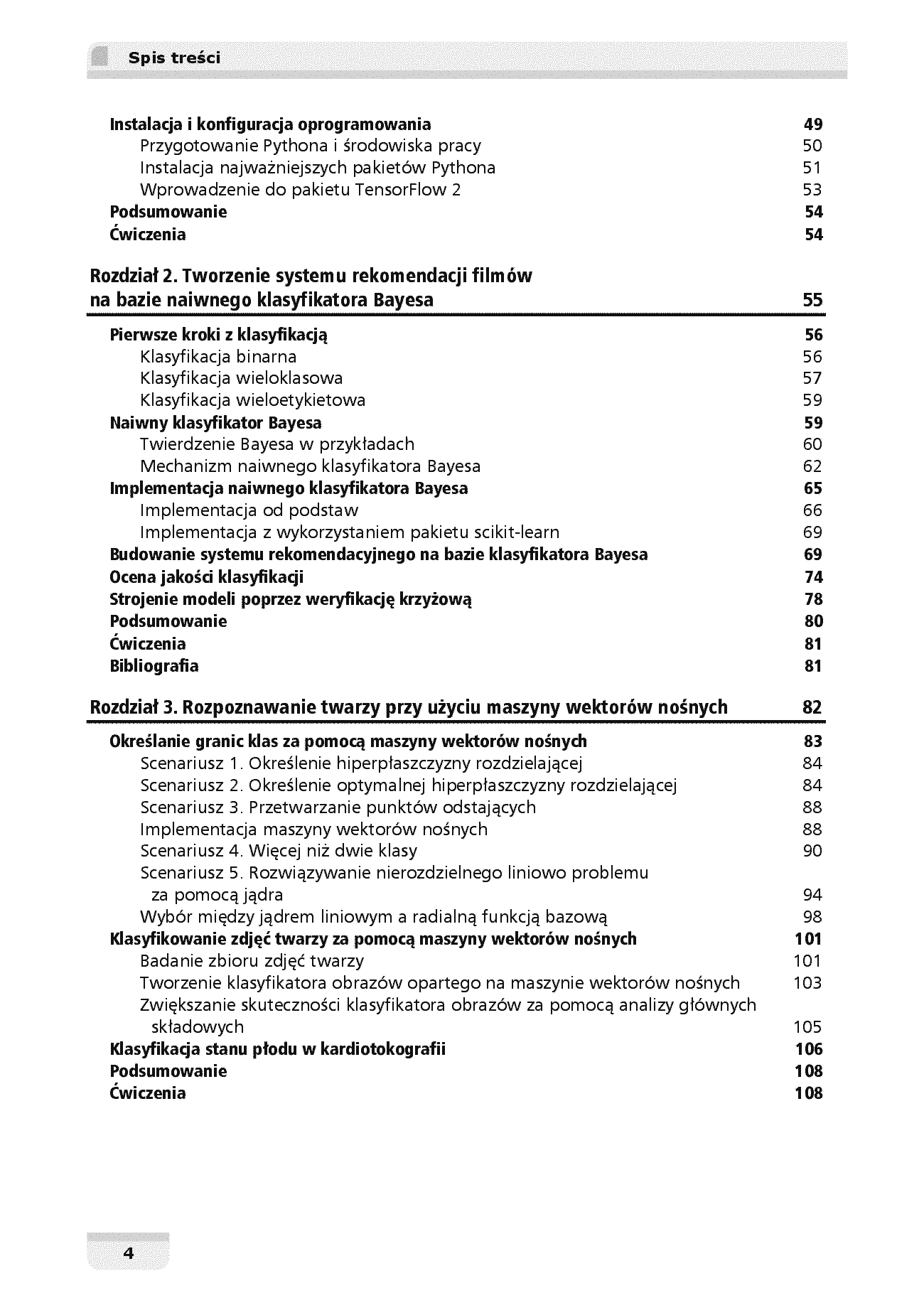 Fragment „Python. Uczenie maszynowe w przykładach. TensorFlow 2, PyTorch i scikit-learn. Wydanie III” — strona 4 z 30