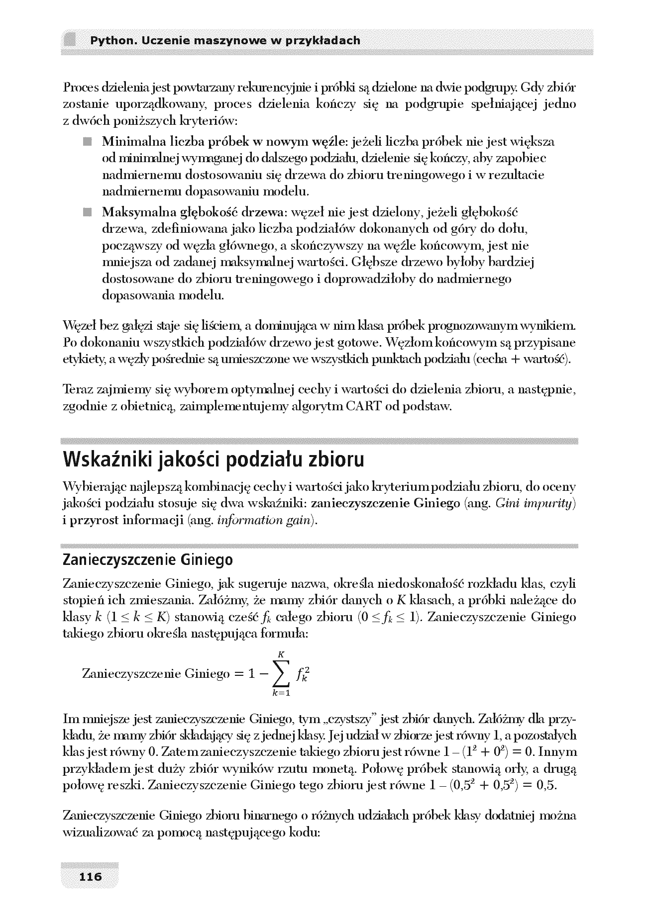 Fragment „Python. Uczenie maszynowe w przykładach. TensorFlow 2, PyTorch i scikit-learn. Wydanie III” — strona 18 z 30
