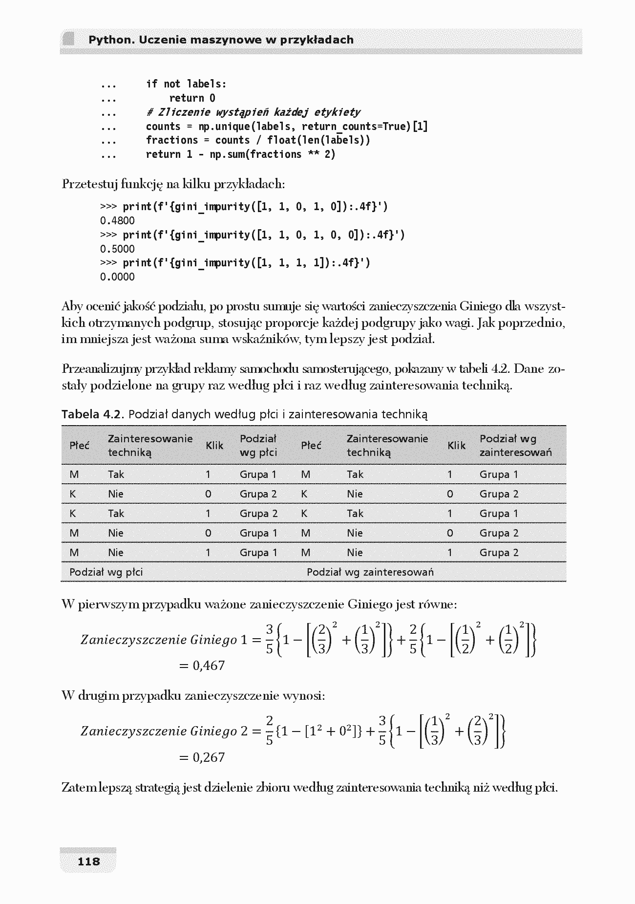 Fragment „Python. Uczenie maszynowe w przykładach. TensorFlow 2, PyTorch i scikit-learn. Wydanie III” — strona 20 z 30
