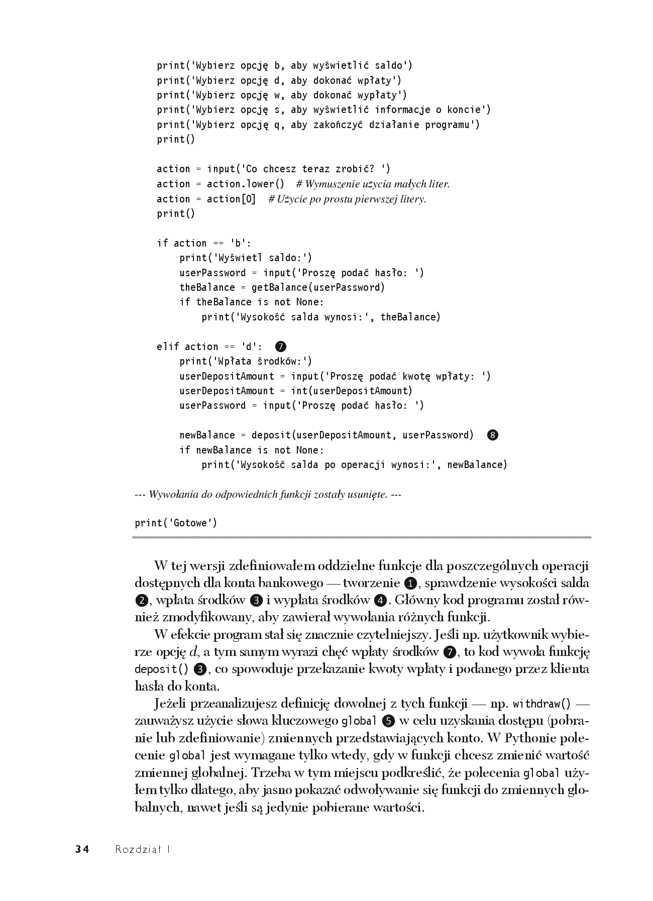 Fragment „Python zorientowany obiektowo. Programowanie gier i graficznych interfejsów użytkownika” — strona 20 z 30