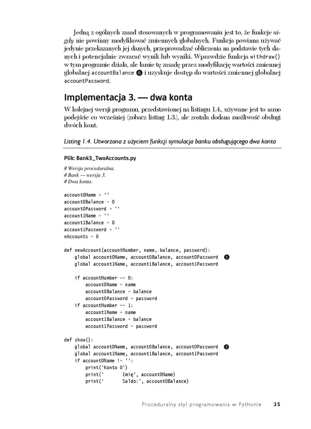 Fragment „Python zorientowany obiektowo. Programowanie gier i graficznych interfejsów użytkownika” — strona 21 z 30