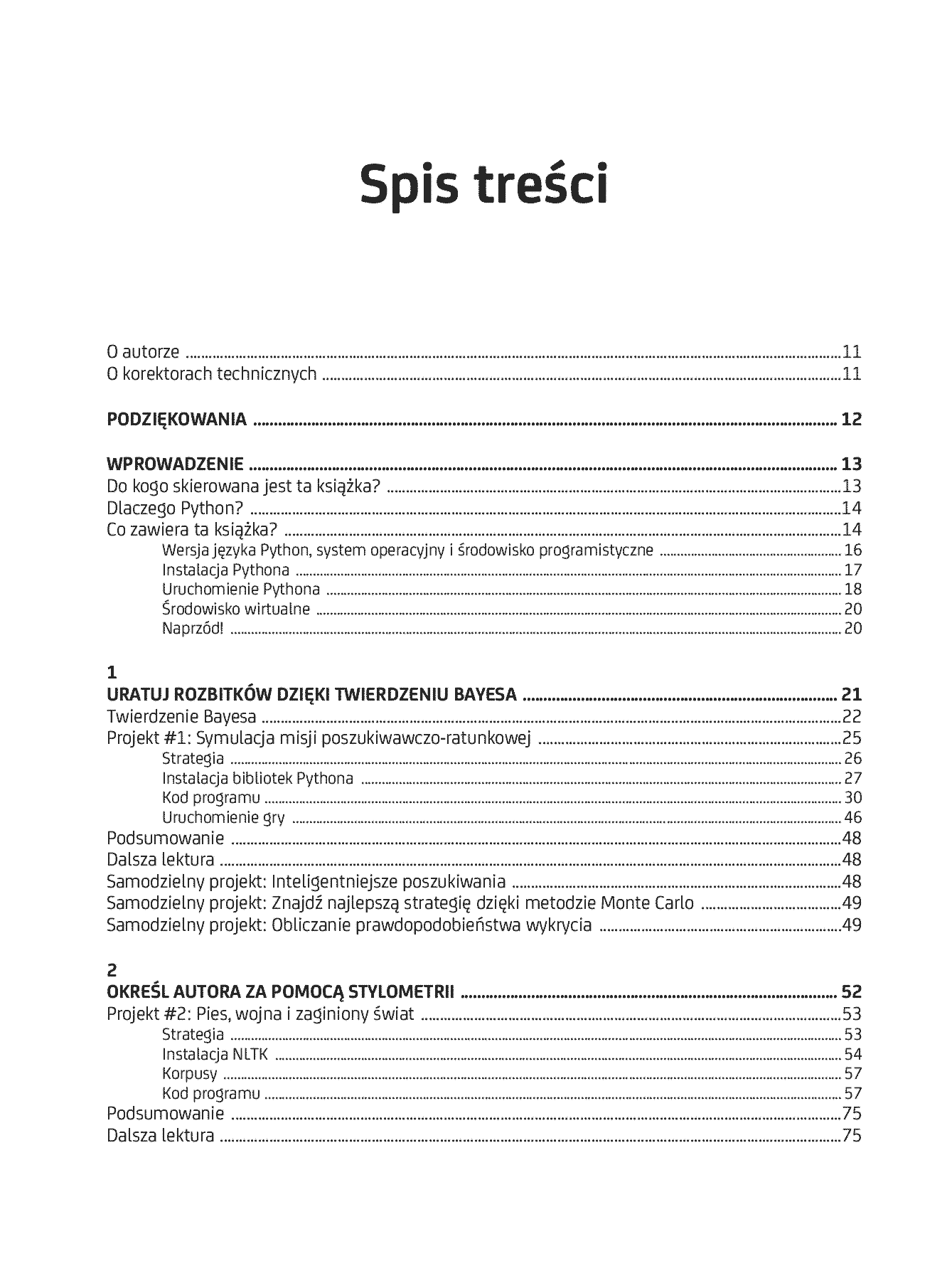 Fragment „Python z życia wzięty. Rozwiązywanie problemów za pomocą kilku linii kodu” — strona 3 z 30