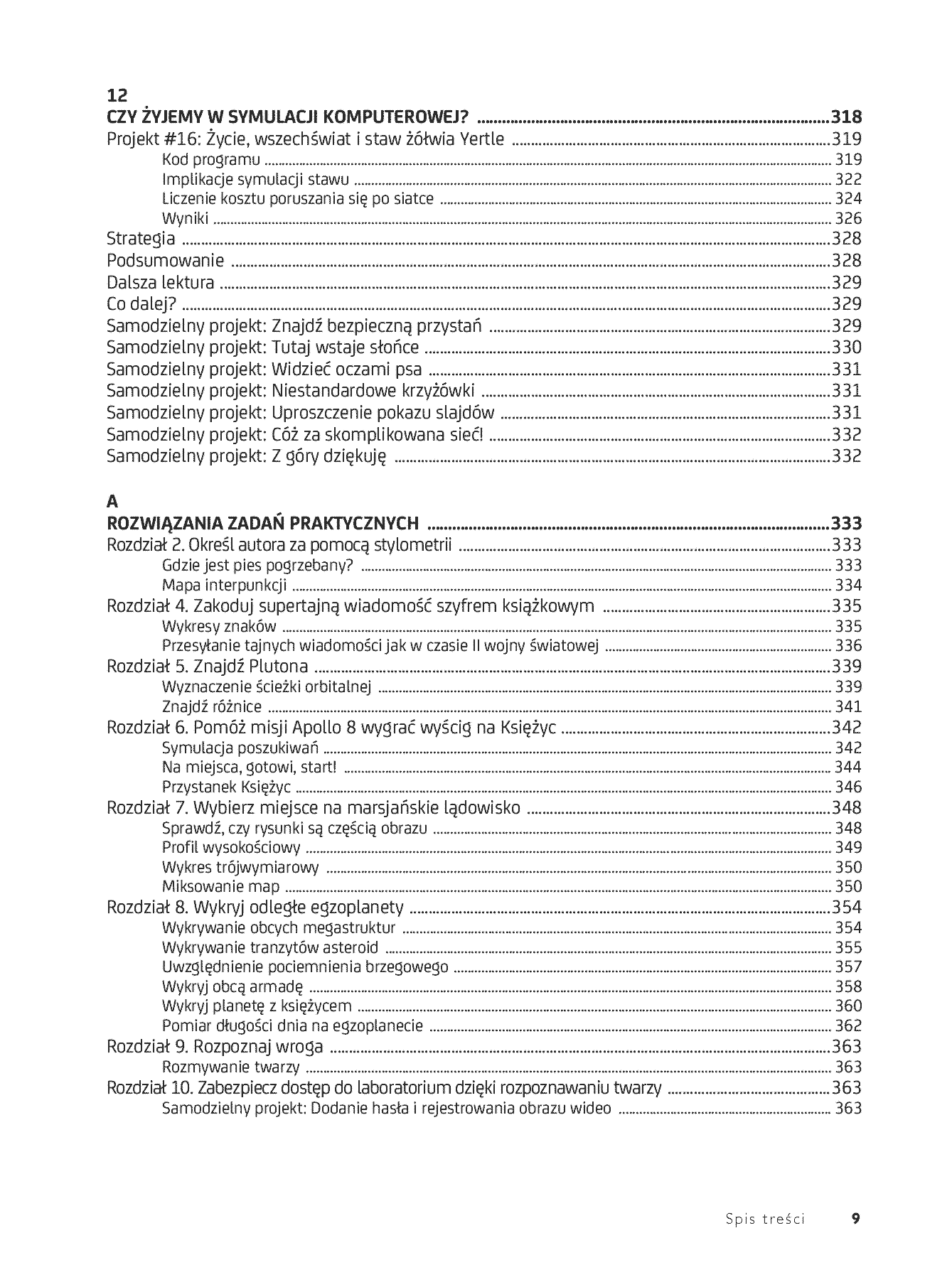 Fragment „Python z życia wzięty. Rozwiązywanie problemów za pomocą kilku linii kodu” — strona 7 z 30