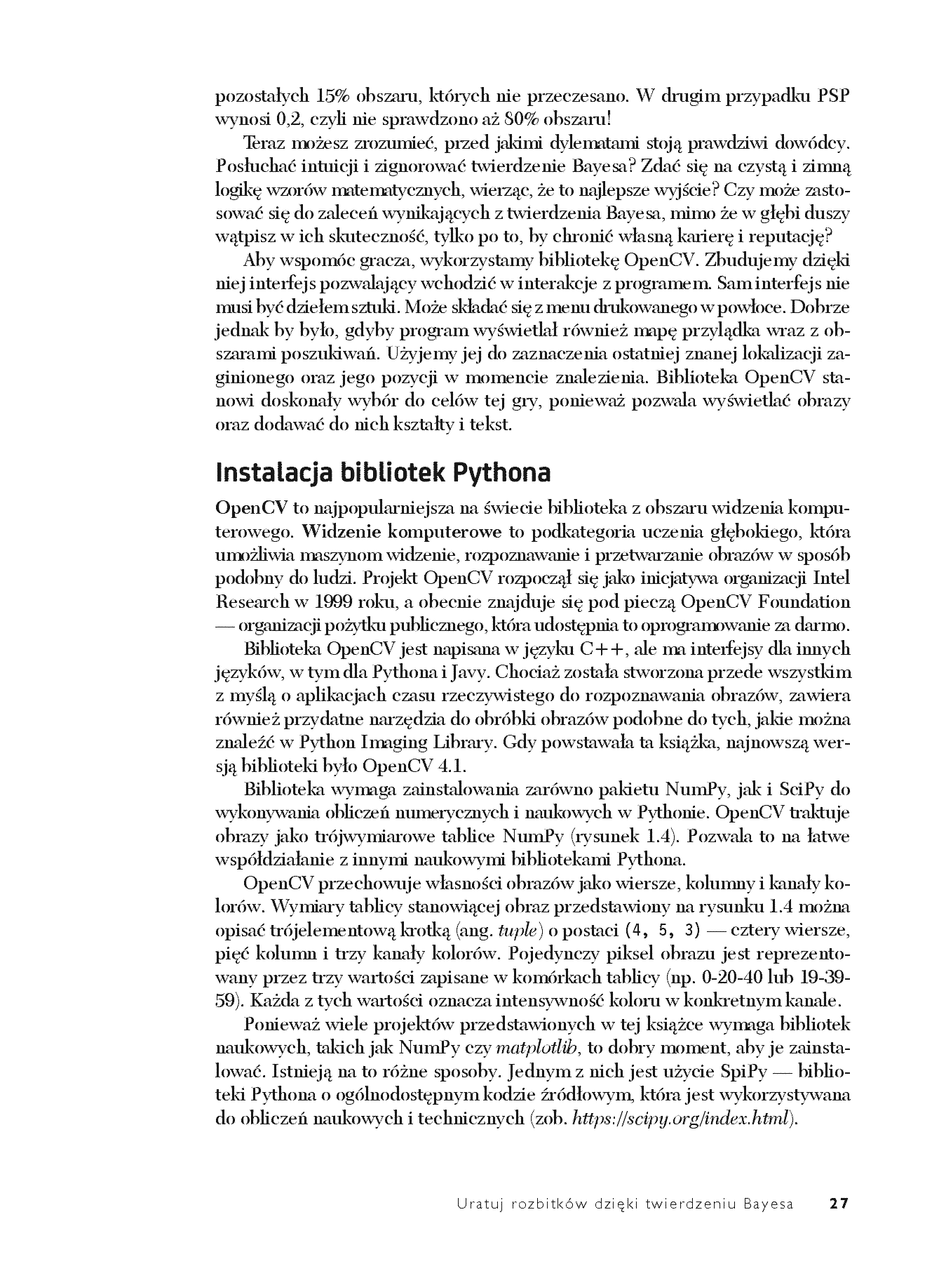 Fragment „Python z życia wzięty. Rozwiązywanie problemów za pomocą kilku linii kodu” — strona 15 z 30