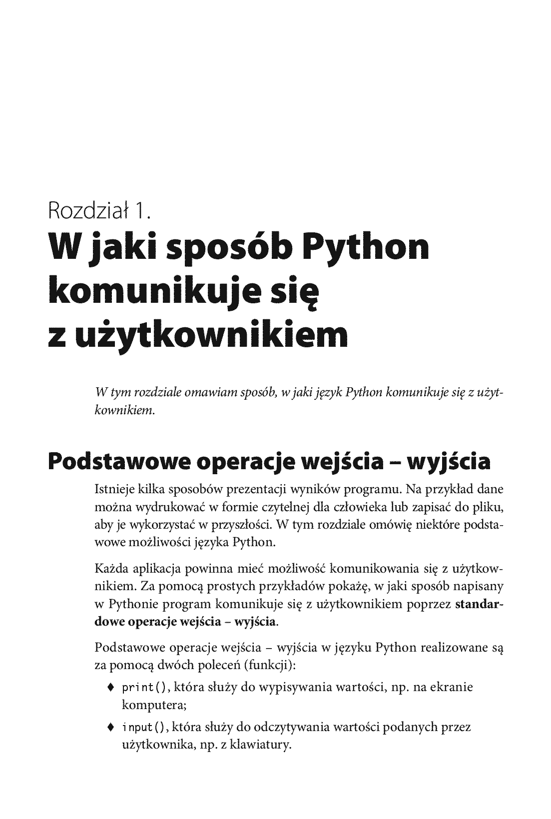 Fragment „Python. Zadania z programowania. Przykładowe imperatywne rozwiązania” — strona 5 z 16