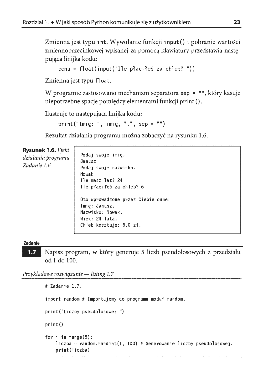 Fragment „Python. Zadania z programowania. Przykładowe imperatywne rozwiązania” — strona 13 z 16