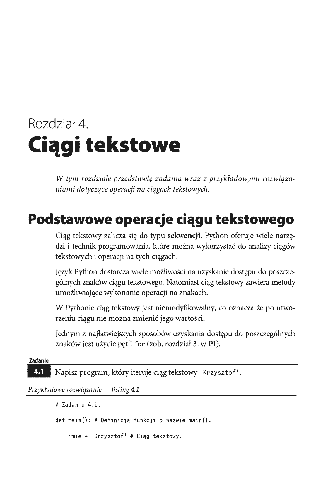 Fragment „Python. Zadania z programowania. Przykładowe funkcyjne rozwiązania” — strona 5 z 18