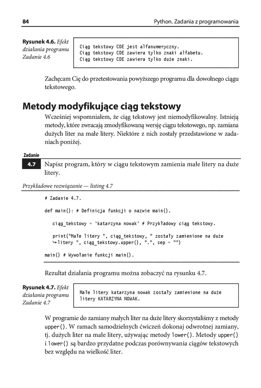 Fragment „Python. Zadania z programowania. Przykładowe funkcyjne rozwiązania” — strona 12 z 18