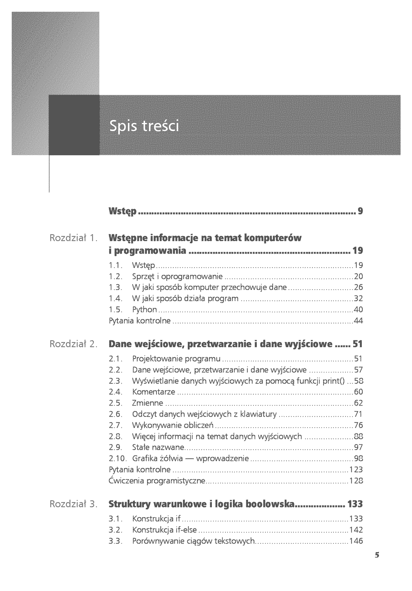 Fragment „Python dla zupełnie początkujących. Owoce programowania. Wydanie IV” — strona 3 z 30