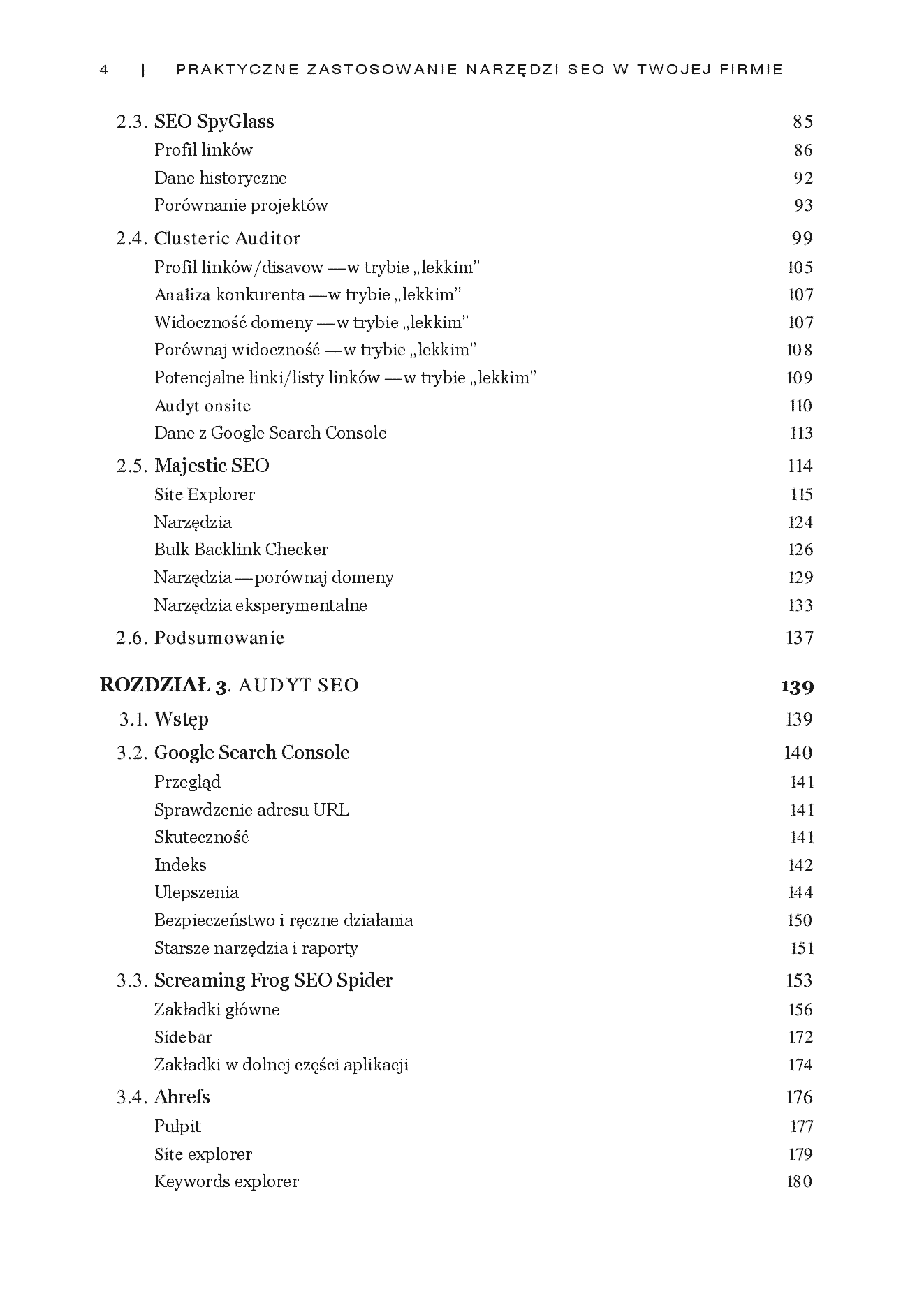 Fragment „Praktyczne zastosowanie narzędzi SEO w Twojej firmie” — strona 4 z 30