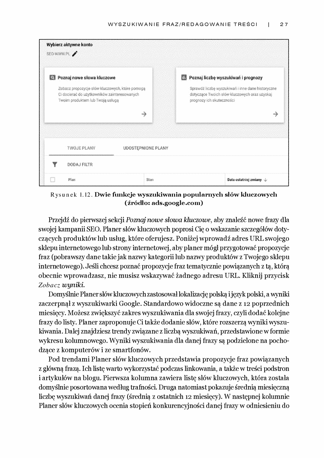 Fragment „Praktyczne zastosowanie narzędzi SEO w Twojej firmie” — strona 17 z 30