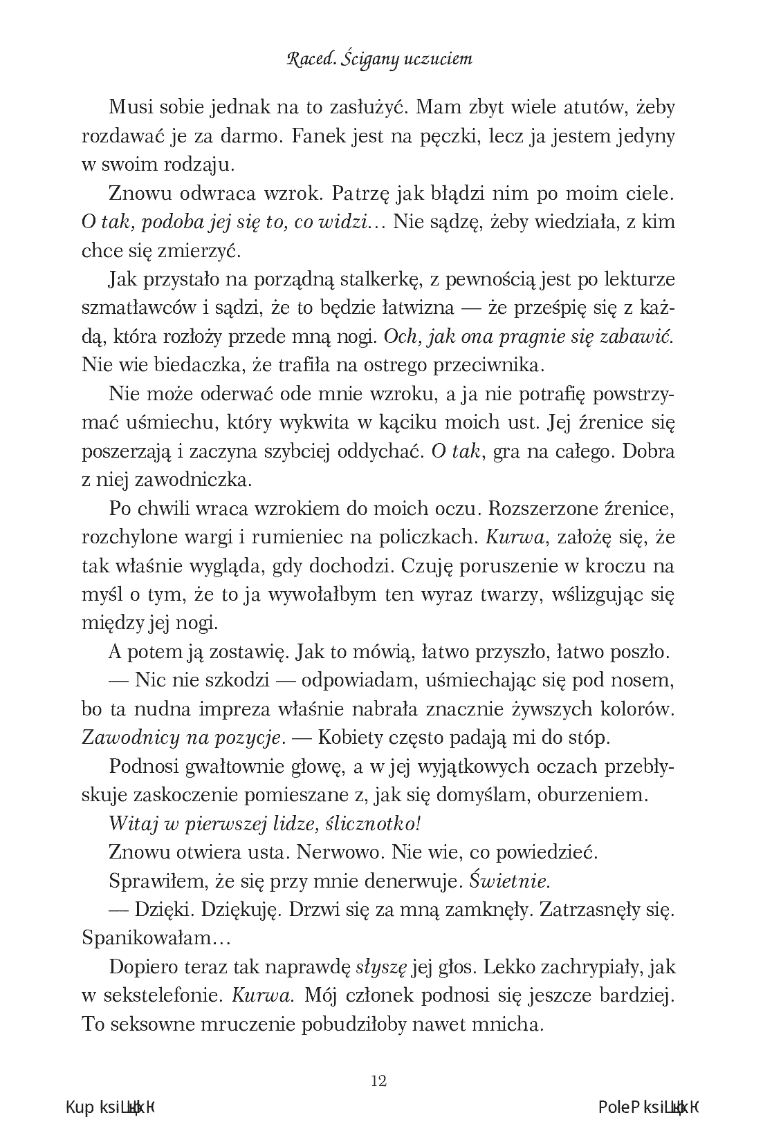 Fragment „Raced. Ścigany uczuciem” — strona 6 z 16