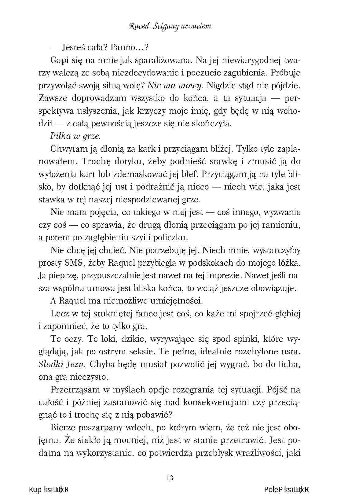 Fragment „Raced. Ścigany uczuciem” — strona 7 z 16