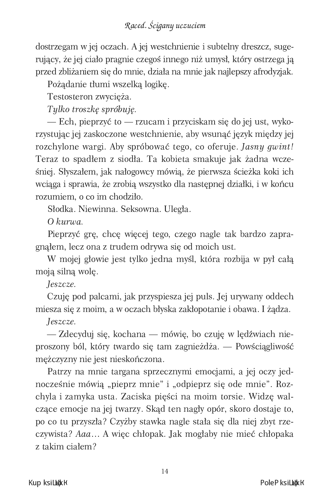 Fragment „Raced. Ścigany uczuciem” — strona 8 z 16