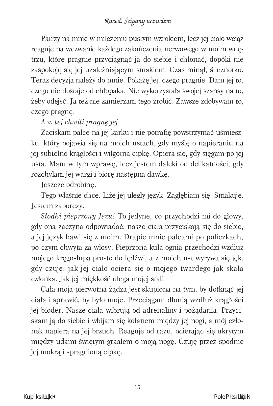 Fragment „Raced. Ścigany uczuciem” — strona 9 z 16
