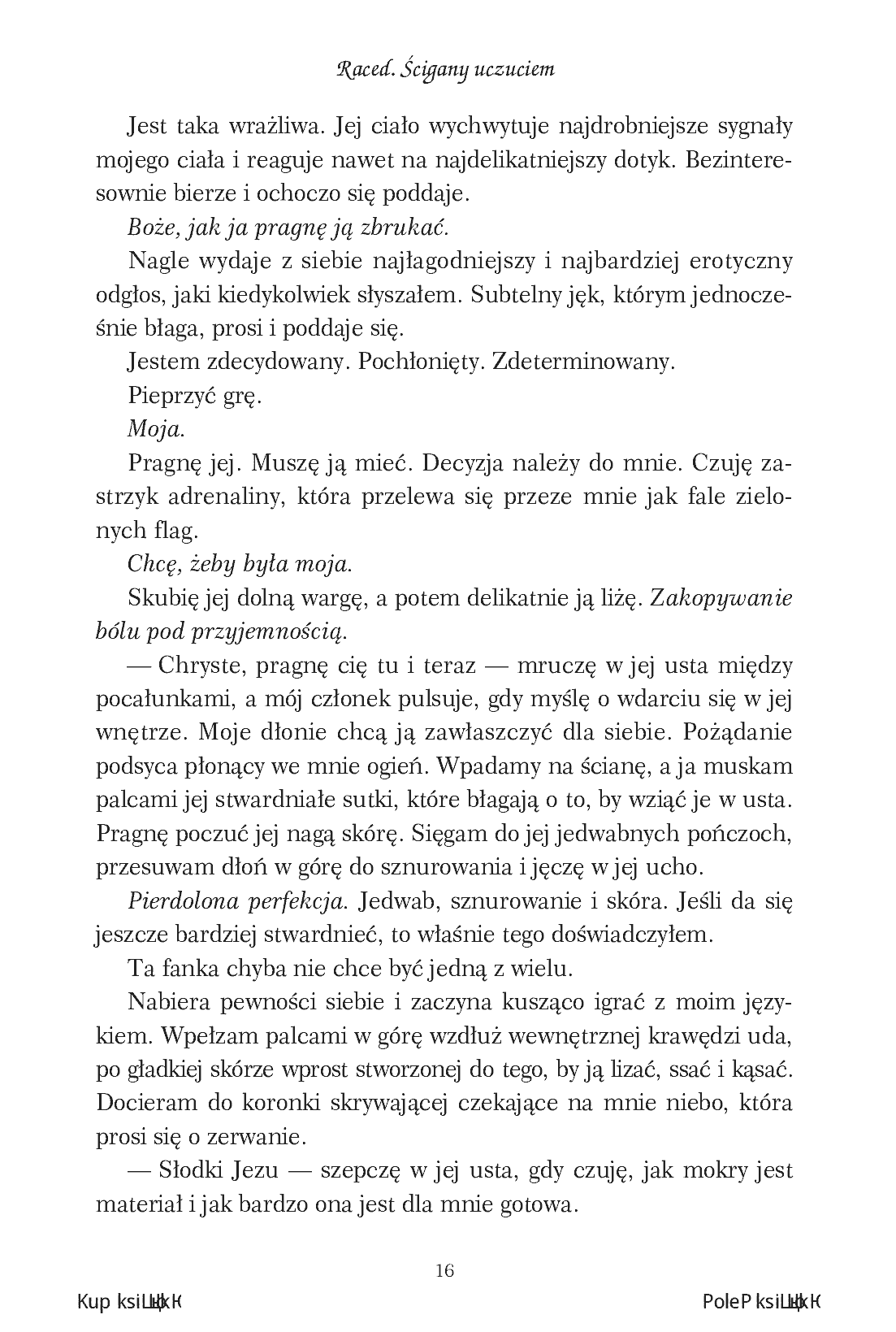 Fragment „Raced. Ścigany uczuciem” — strona 10 z 16