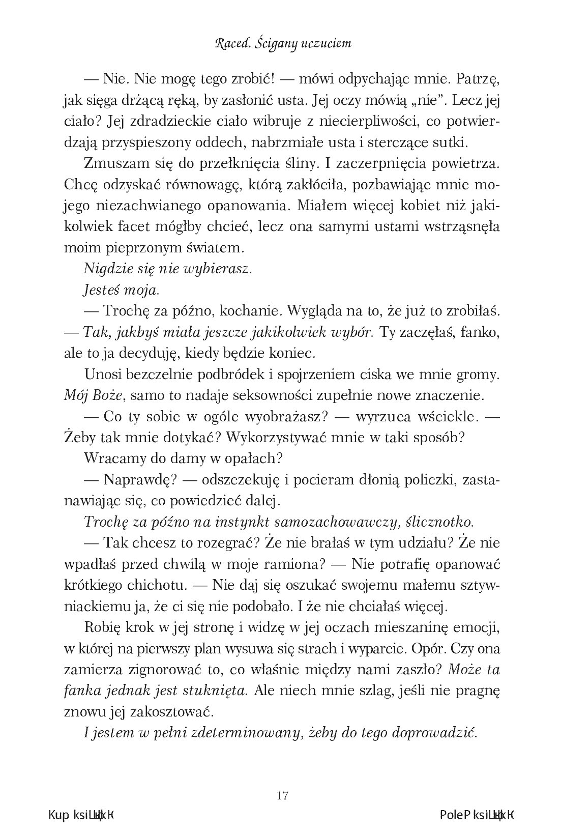 Fragment „Raced. Ścigany uczuciem” — strona 11 z 16