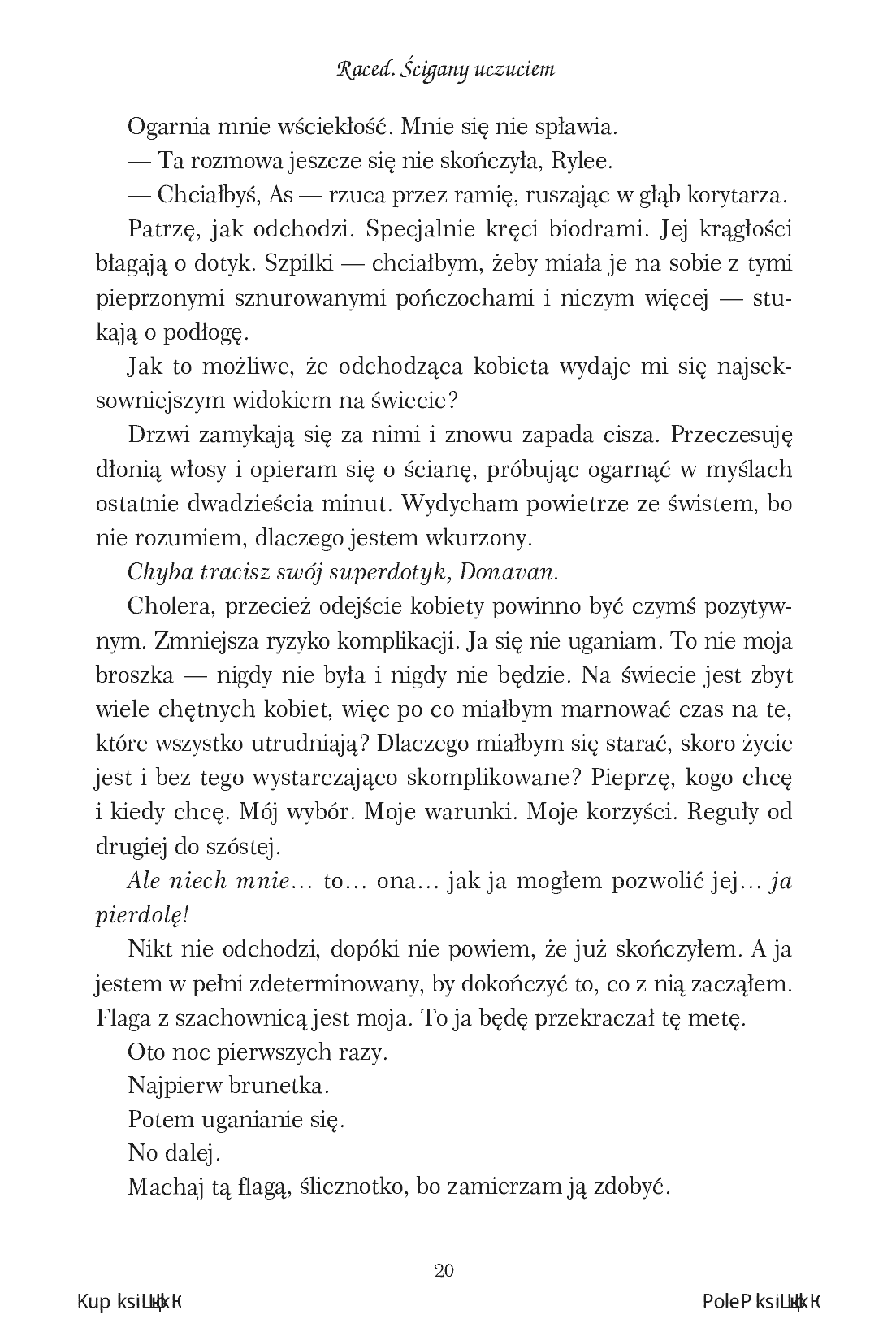 Fragment „Raced. Ścigany uczuciem” — strona 14 z 16