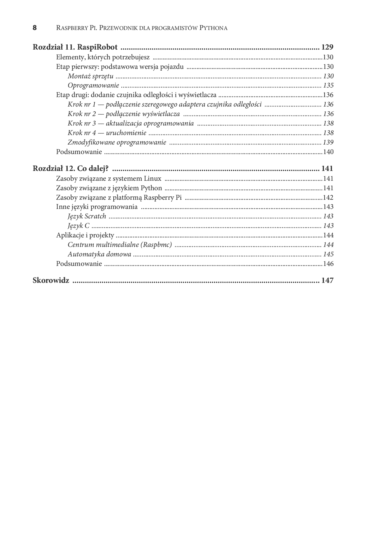Fragment „Raspberry Pi. Przewodnik dla programistów Pythona” — strona 6 z 28