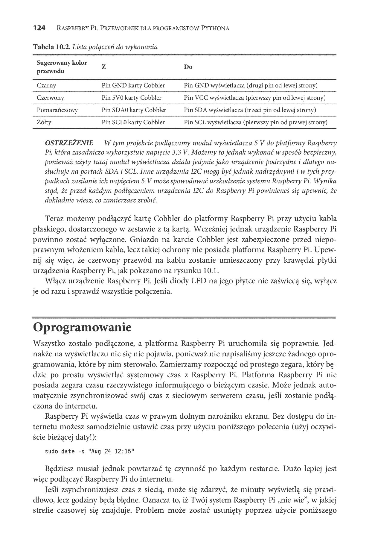 Fragment „Raspberry Pi. Przewodnik dla programistów Pythona” — strona 10 z 28