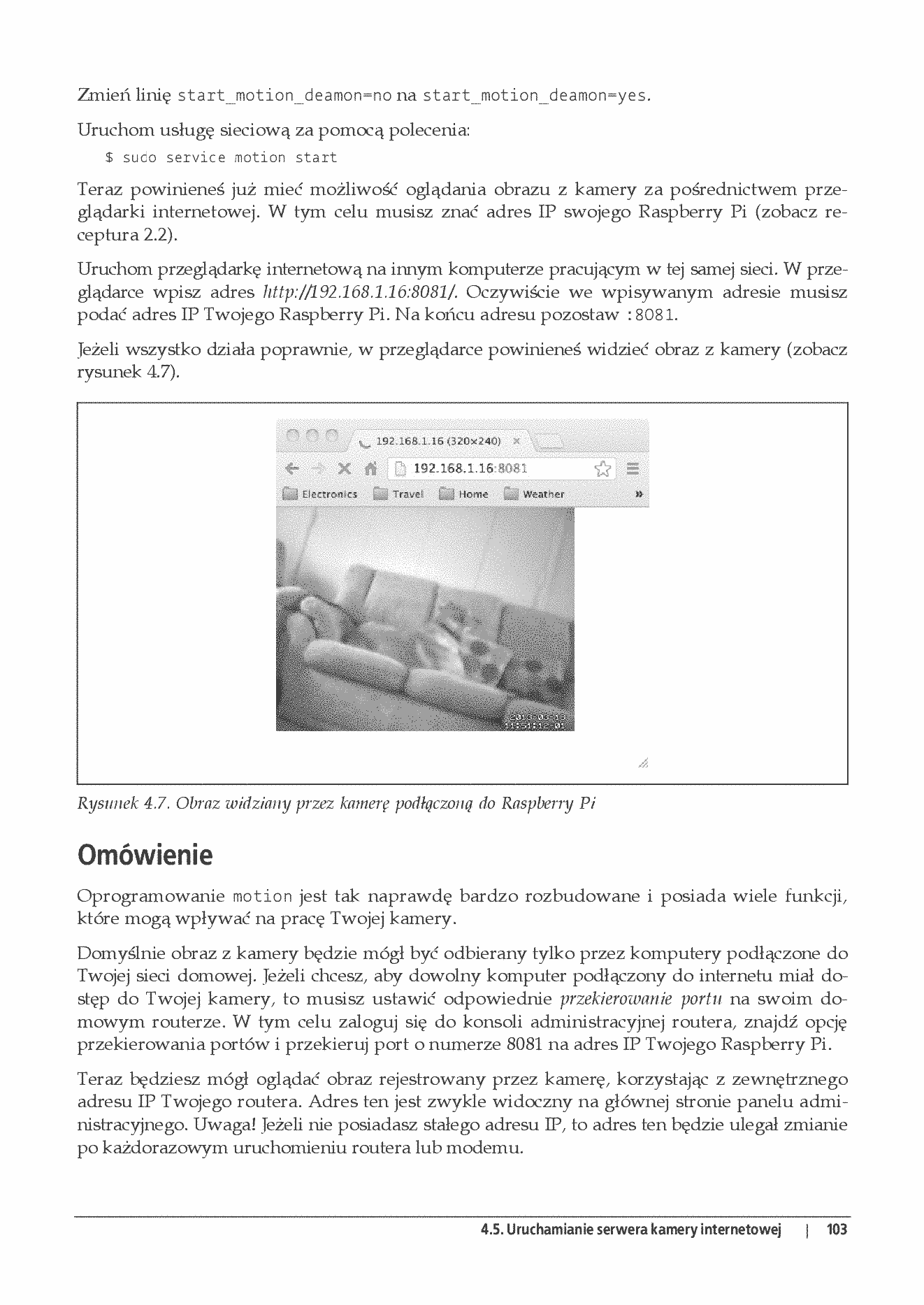 Fragment „Raspberry Pi. Receptury” — strona 19 z 30