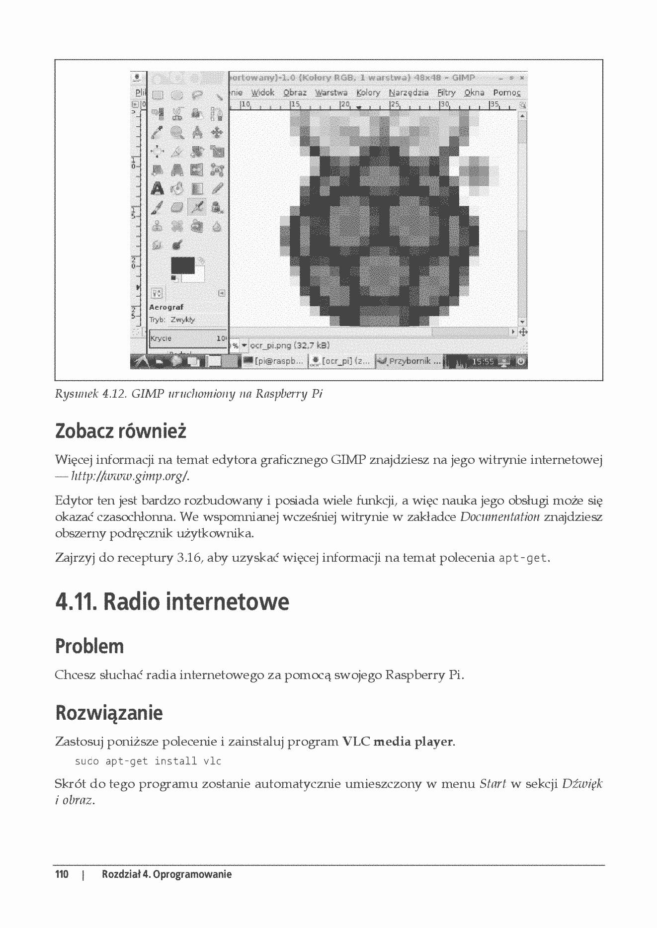 Fragment „Raspberry Pi. Receptury” — strona 26 z 30