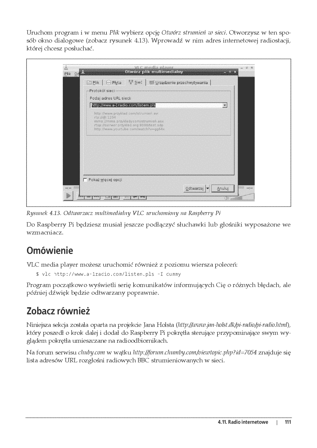 Fragment „Raspberry Pi. Receptury” — strona 27 z 30