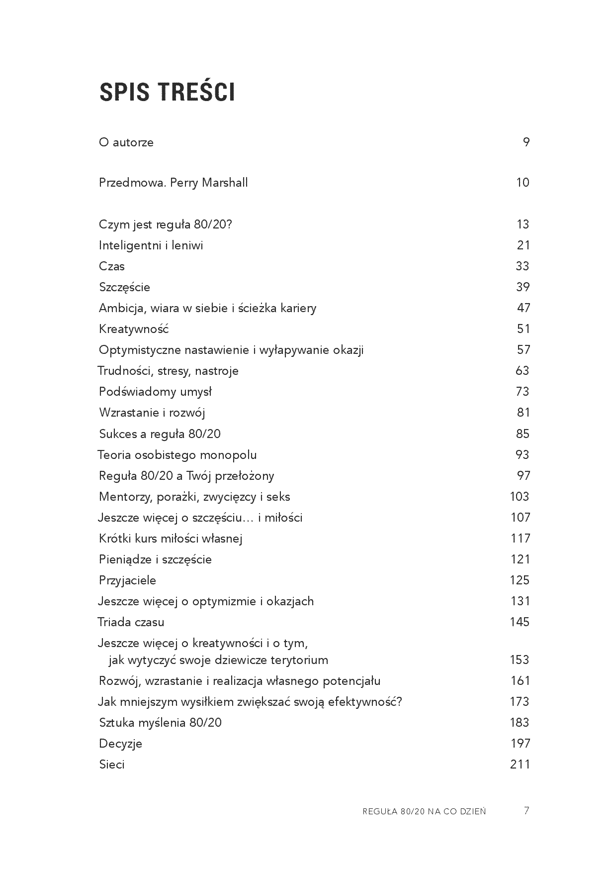 Fragment „Reguła 80/20 na co dzień. Prosta droga do bogatszego i pełniejszego życia” — strona 3 z 18