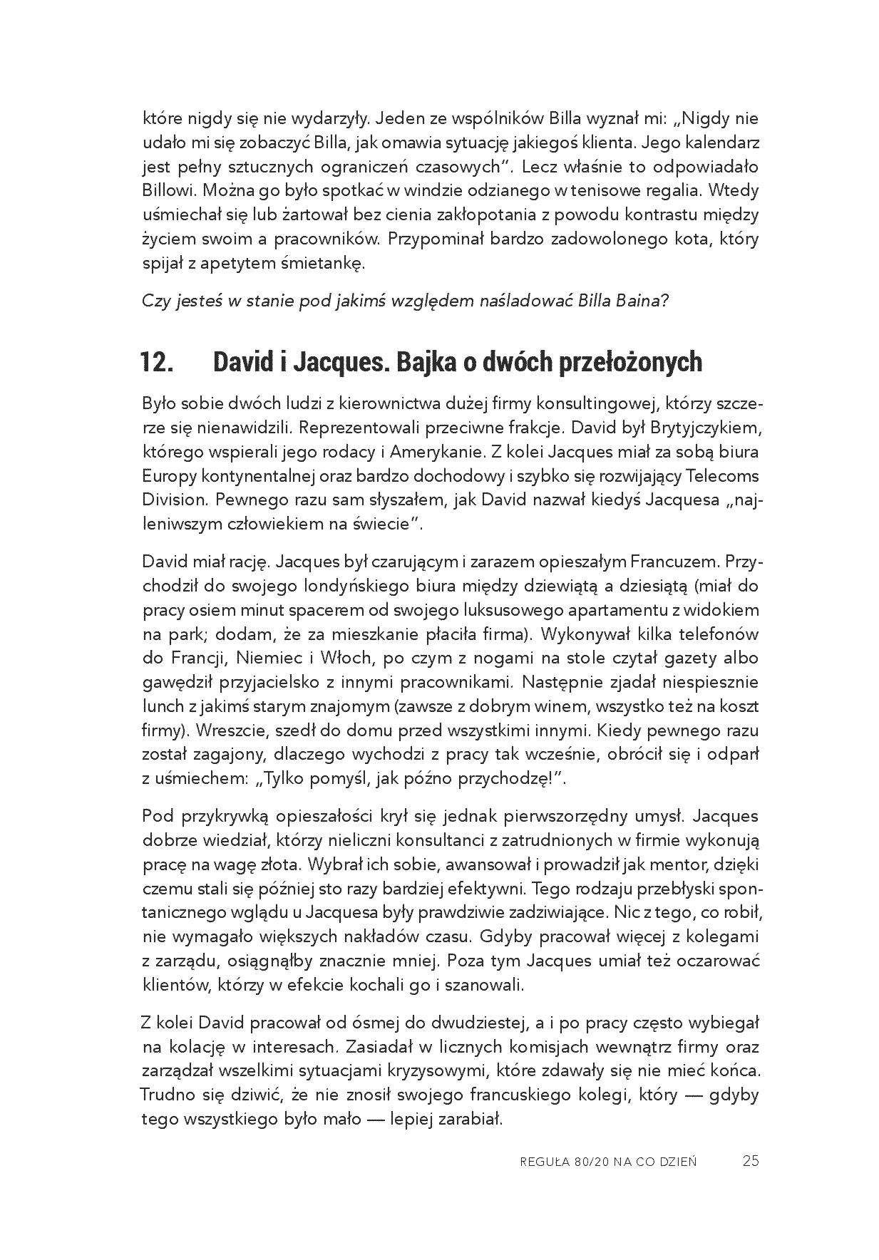 Fragment „Reguła 80/20 na co dzień. Prosta droga do bogatszego i pełniejszego życia” — strona 9 z 18