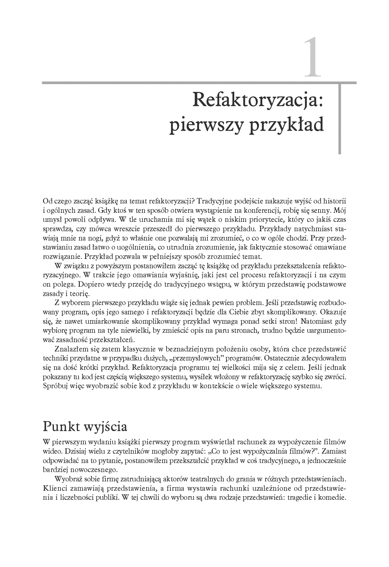 Fragment „Refaktoryzacja. Ulepszanie struktury istniejącego kodu. Wydanie II” — strona 7 z 30