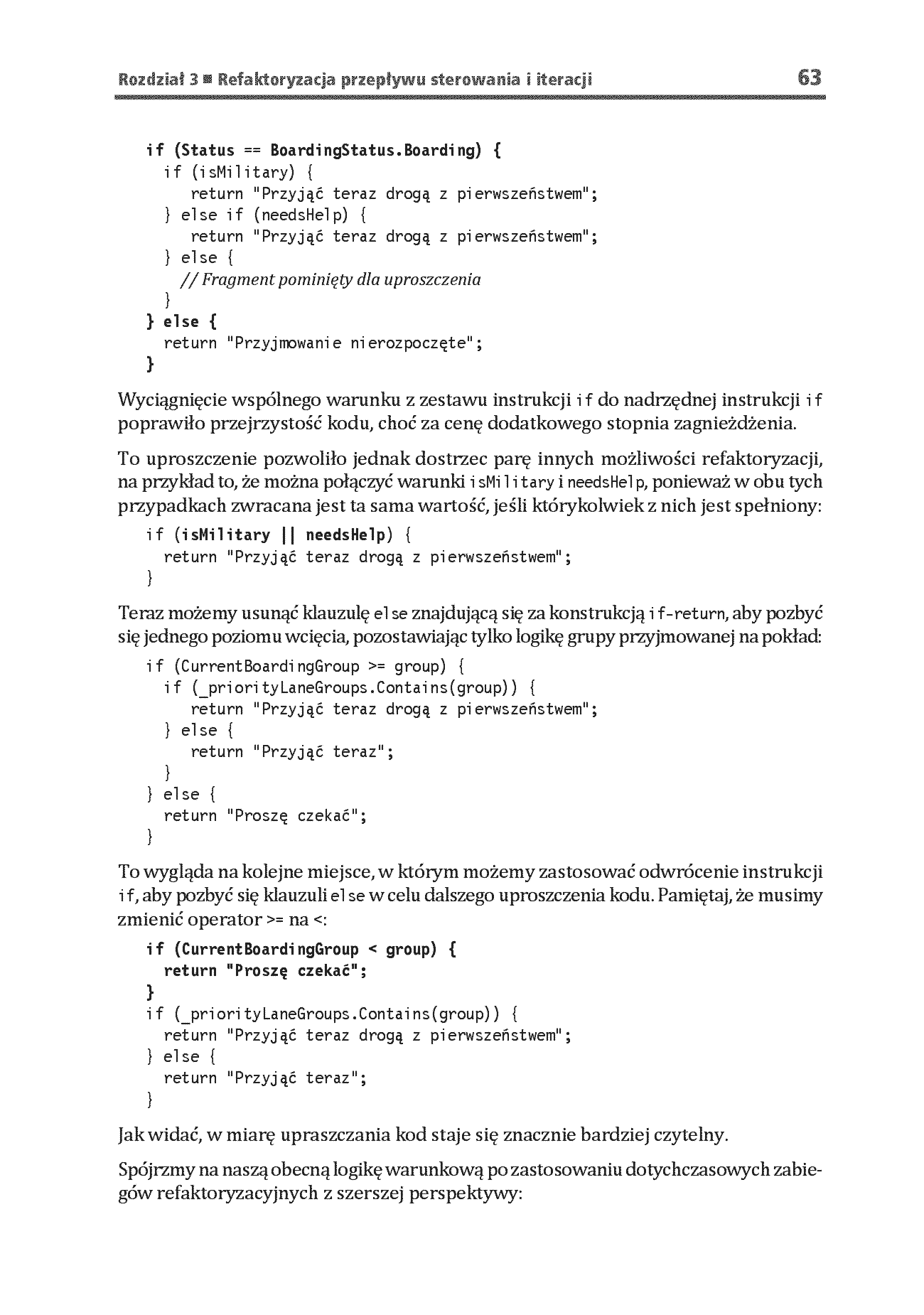 Fragment „Refaktoryzacja w C#. Jak zredukować dług techniczny i optymalizować kod z Visual Studio, .NET 8 i C# 12” — strona 21 z 30
