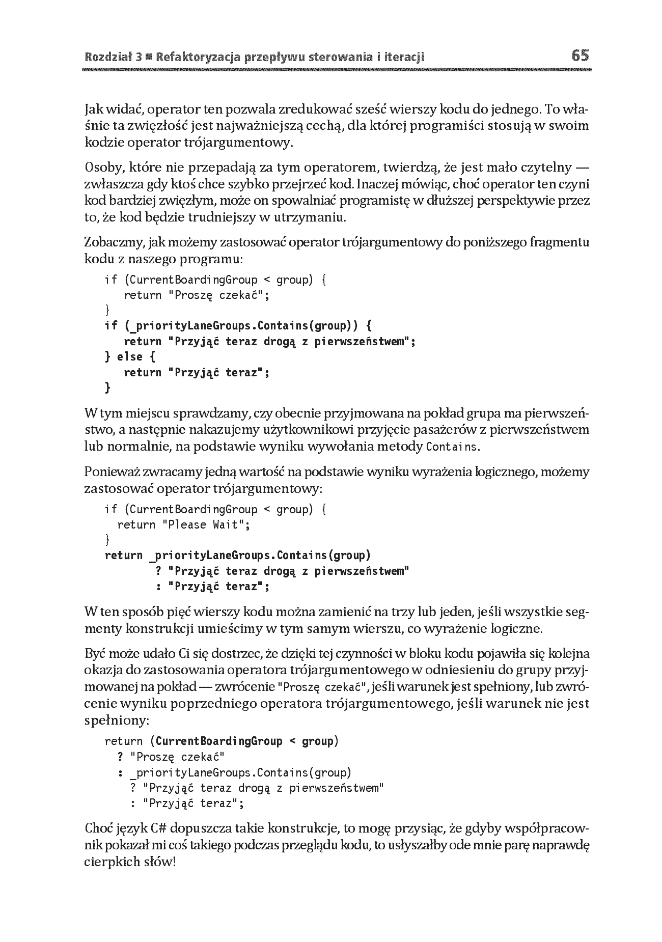 Fragment „Refaktoryzacja w C#. Jak zredukować dług techniczny i optymalizować kod z Visual Studio, .NET 8 i C# 12” — strona 23 z 30