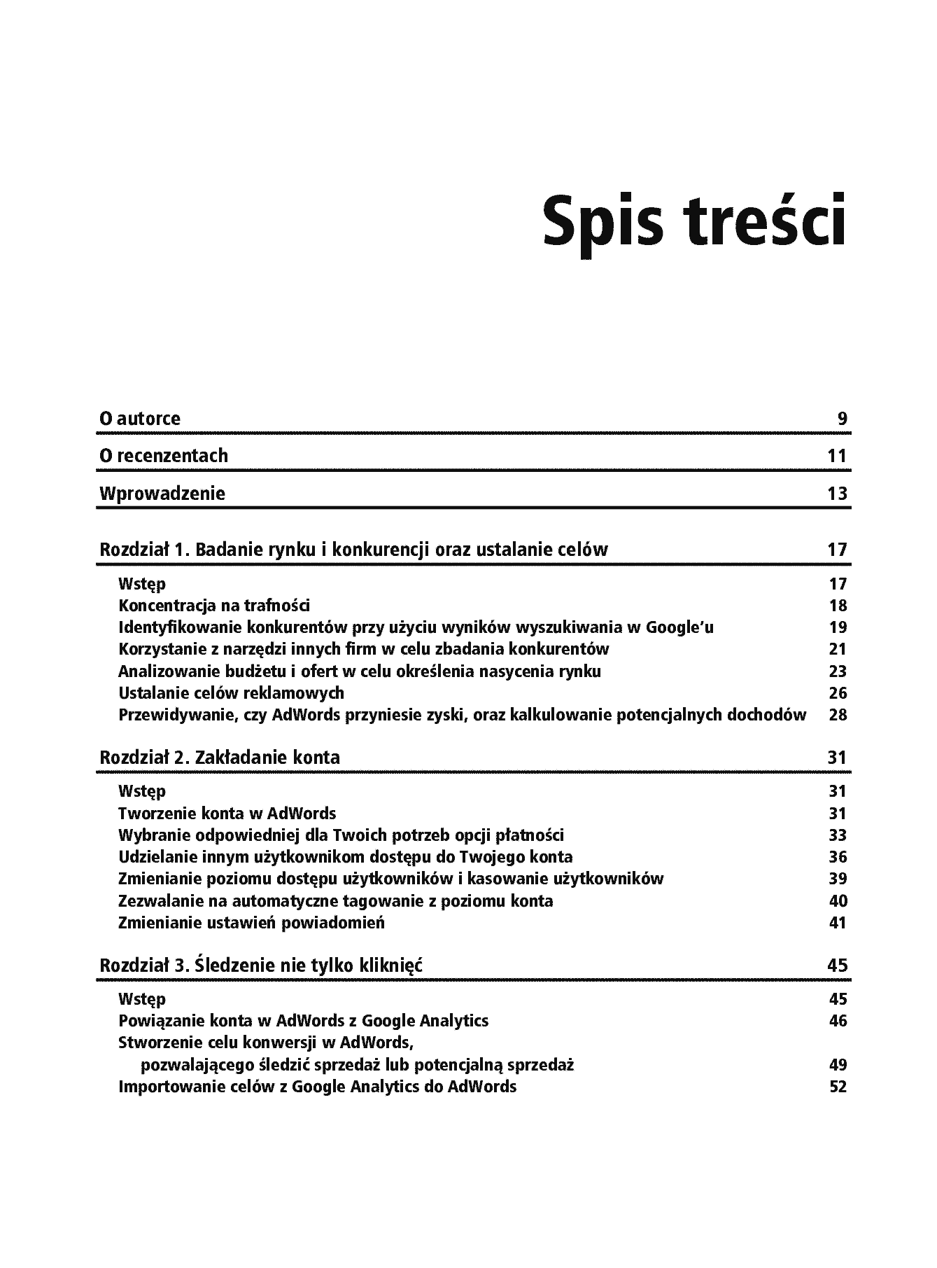 Fragment „Reklamuj się z Google. Skuteczne rozwiązania i przykłady” — strona 3 z 30