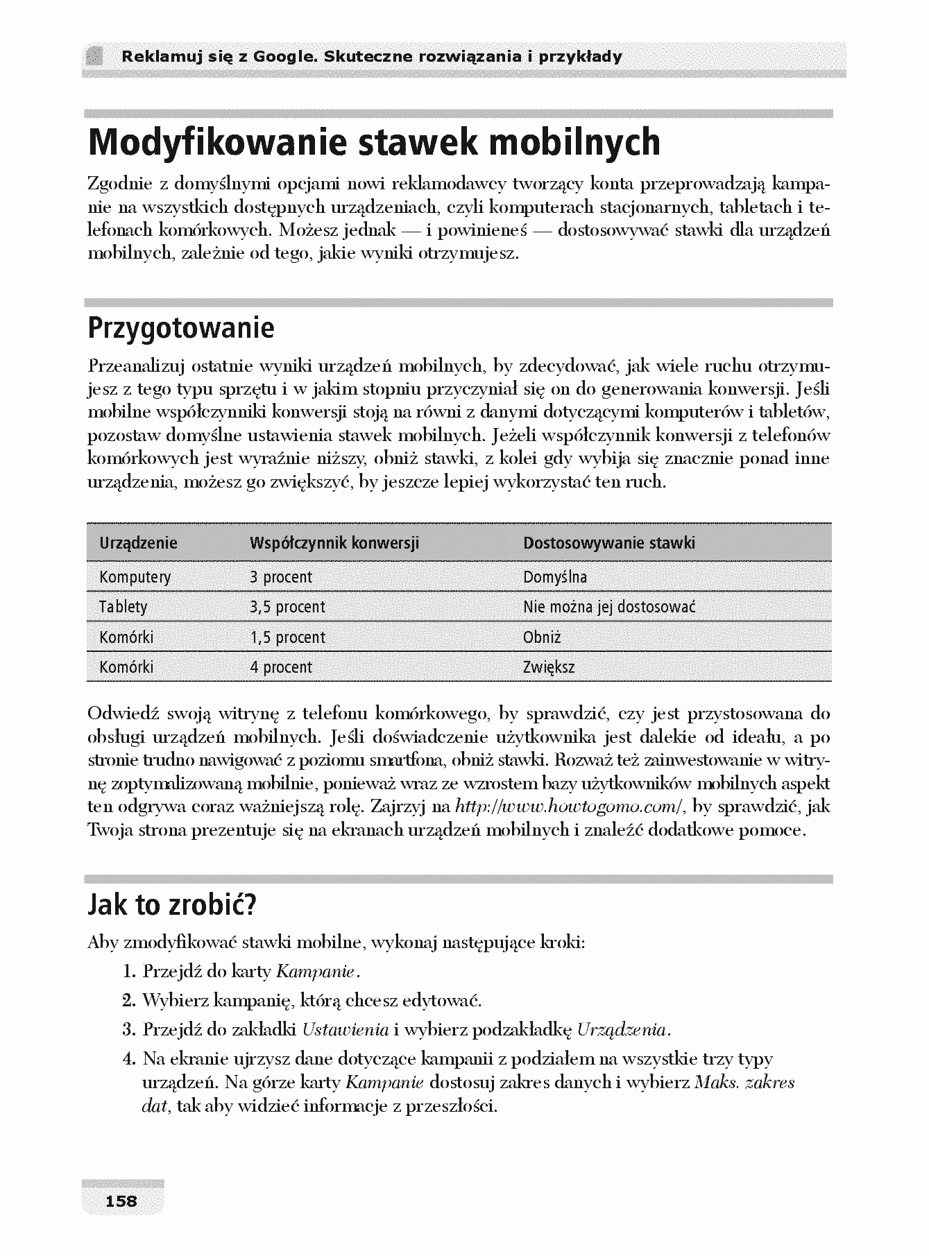 Fragment „Reklamuj się z Google. Skuteczne rozwiązania i przykłady” — strona 26 z 30