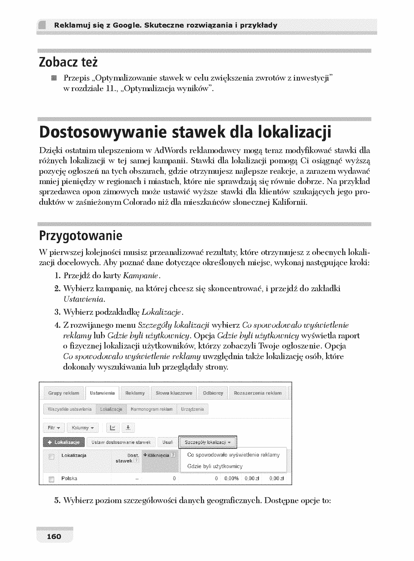 Fragment „Reklamuj się z Google. Skuteczne rozwiązania i przykłady” — strona 28 z 30