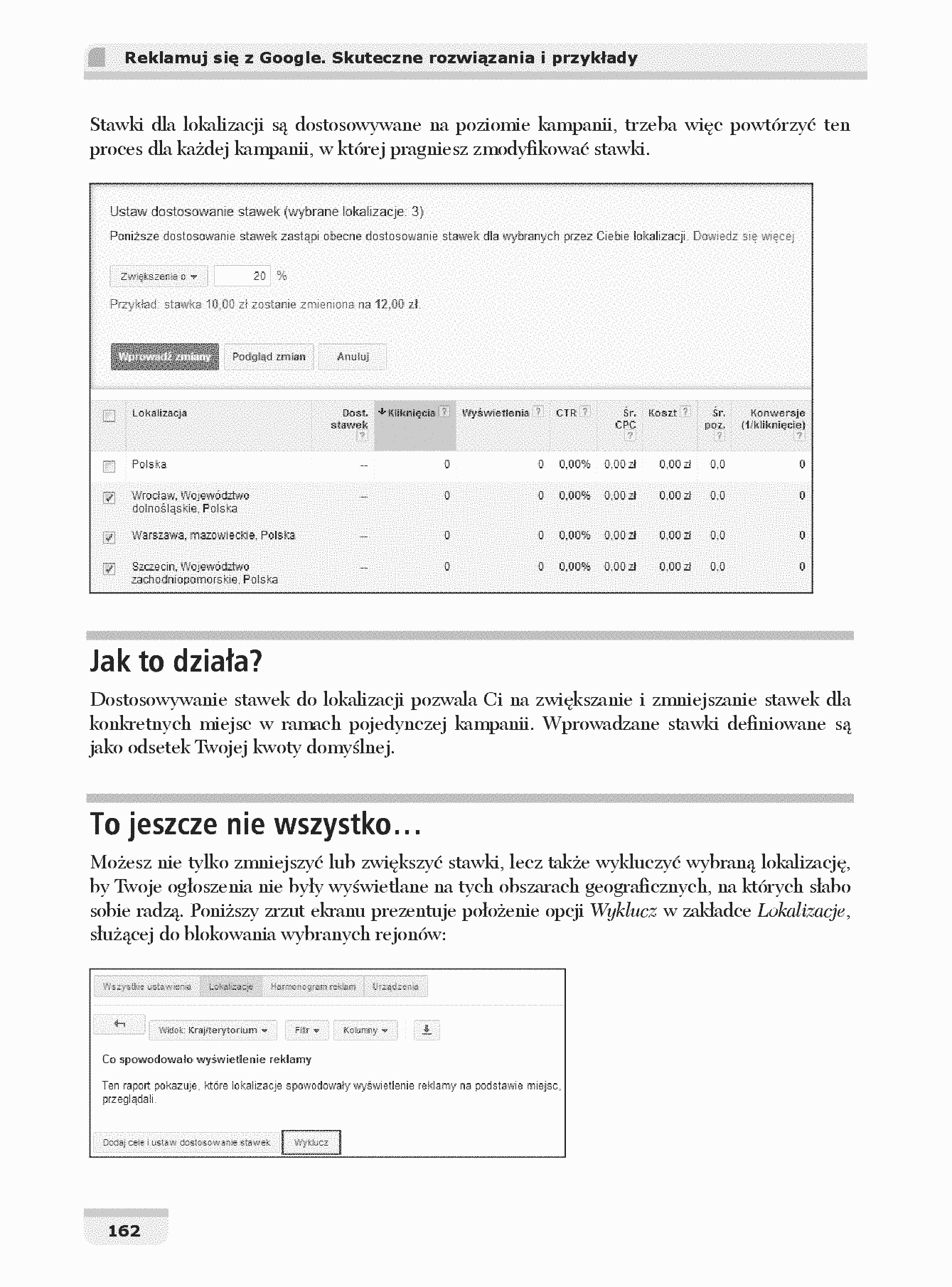 Fragment „Reklamuj się z Google. Skuteczne rozwiązania i przykłady” — strona 30 z 30