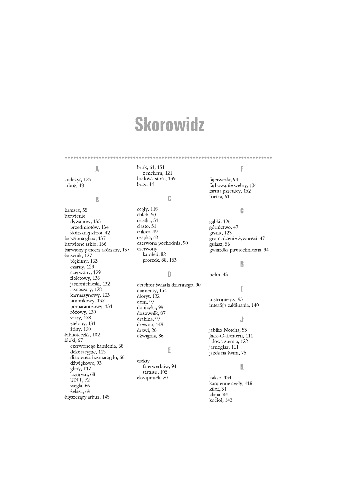 Fragment „Receptury w Minecrafcie dla bystrzaków” — strona 21 z 26
