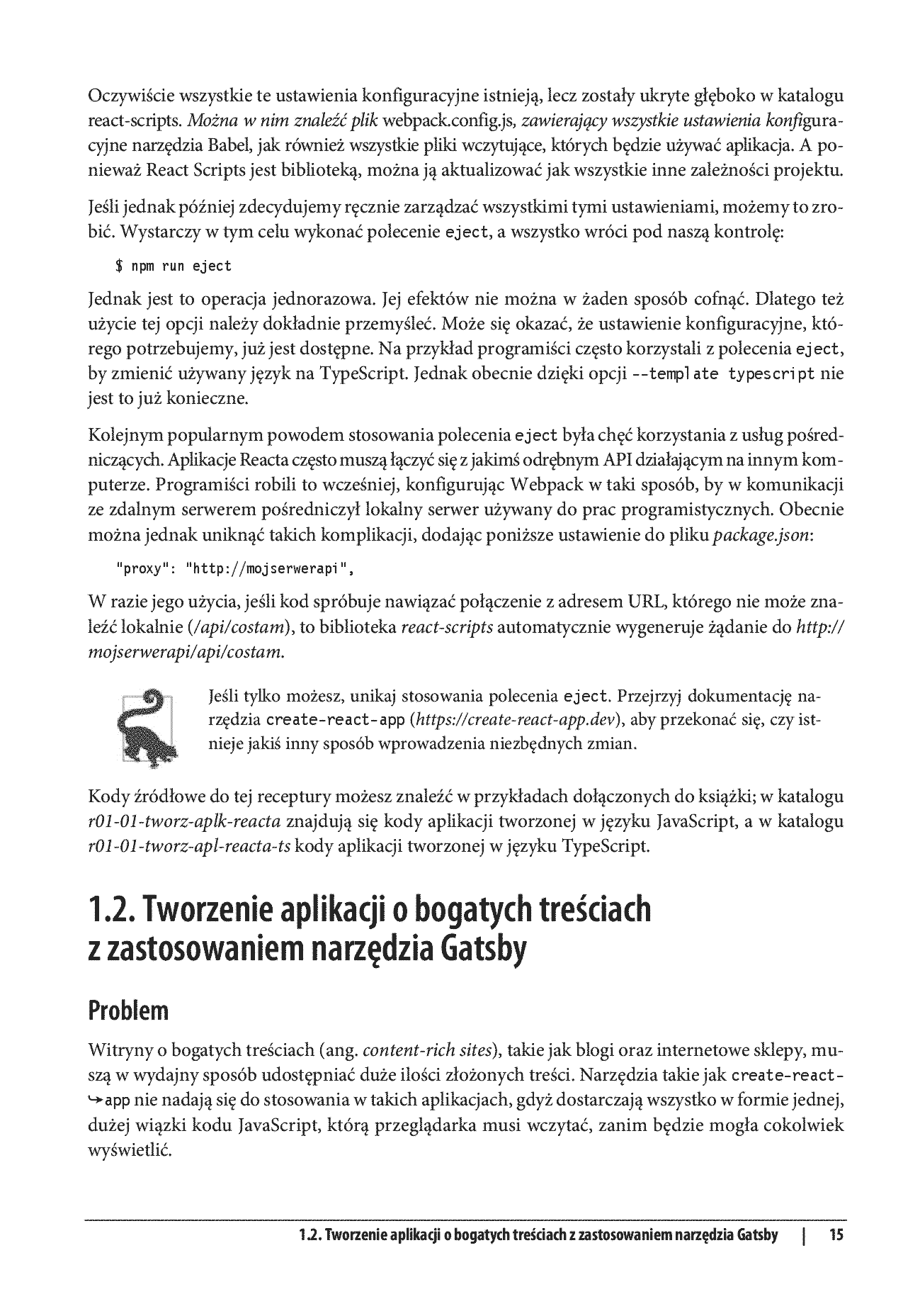 Fragment „React. Receptury. Poradnik dla zaawansowanych” — strona 11 z 30