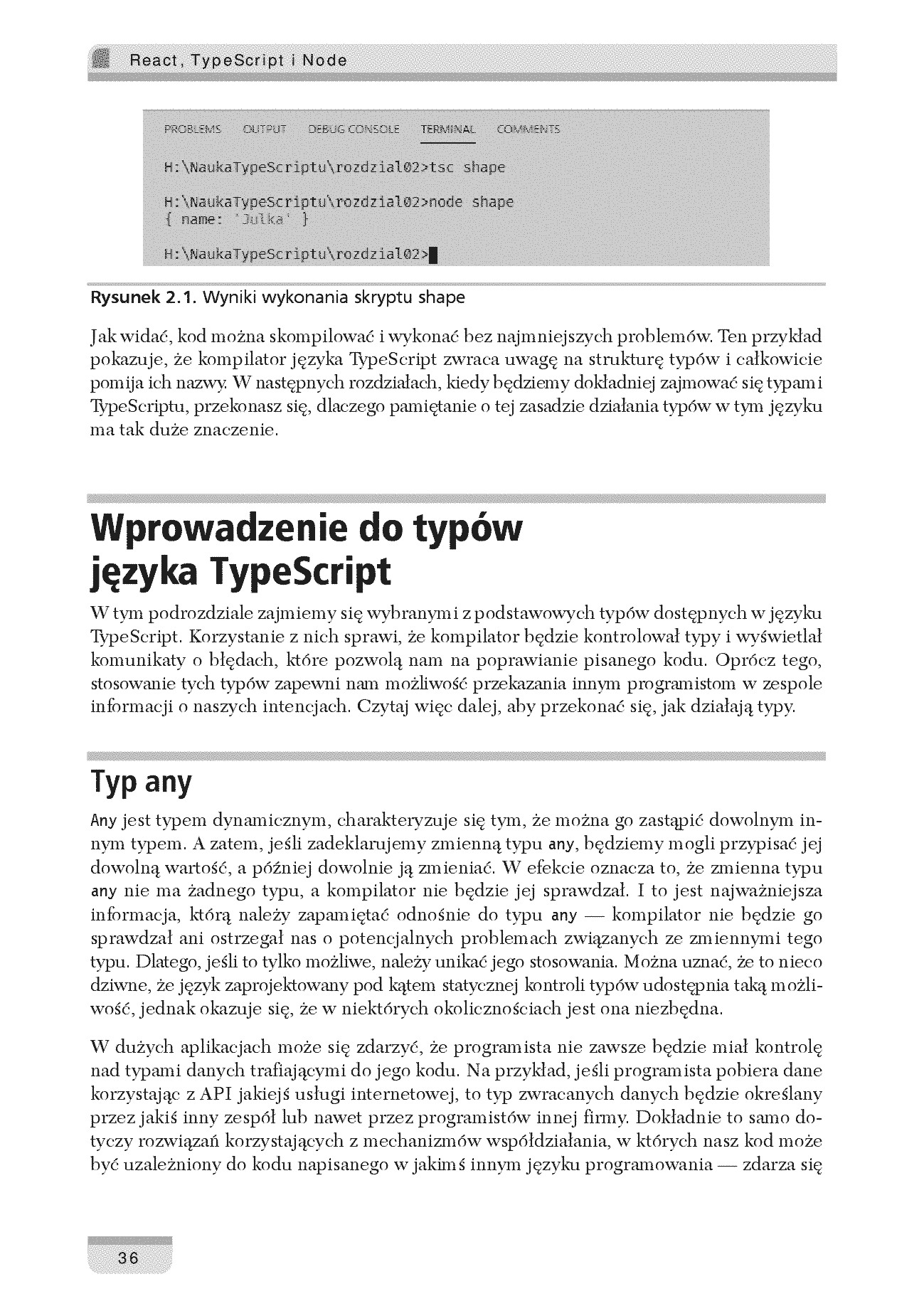 Fragment „React, TypeScript i Node. Tworzenie aplikacji internetowych typu fullstack” — strona 12 z 30