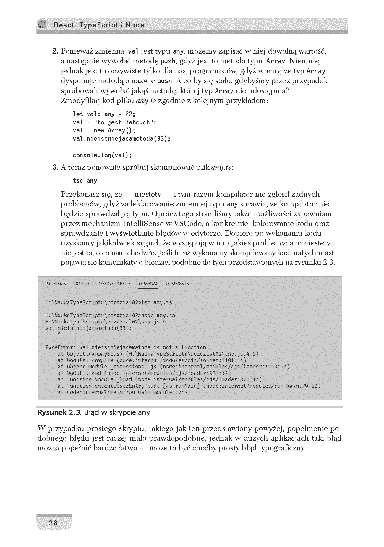 Fragment „React, TypeScript i Node. Tworzenie aplikacji internetowych typu fullstack” — strona 14 z 30