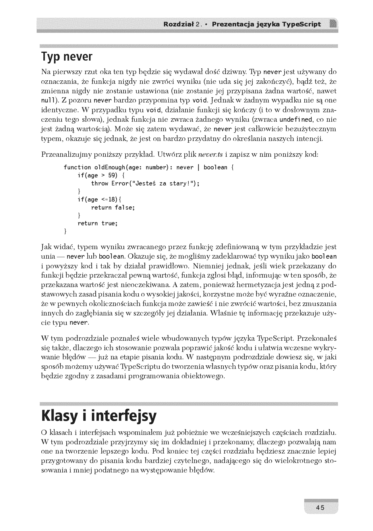 Fragment „React, TypeScript i Node. Tworzenie aplikacji internetowych typu fullstack” — strona 21 z 30