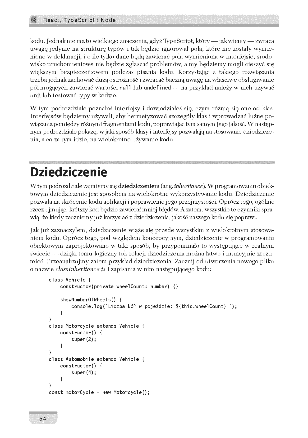 Fragment „React, TypeScript i Node. Tworzenie aplikacji internetowych typu fullstack” — strona 30 z 30