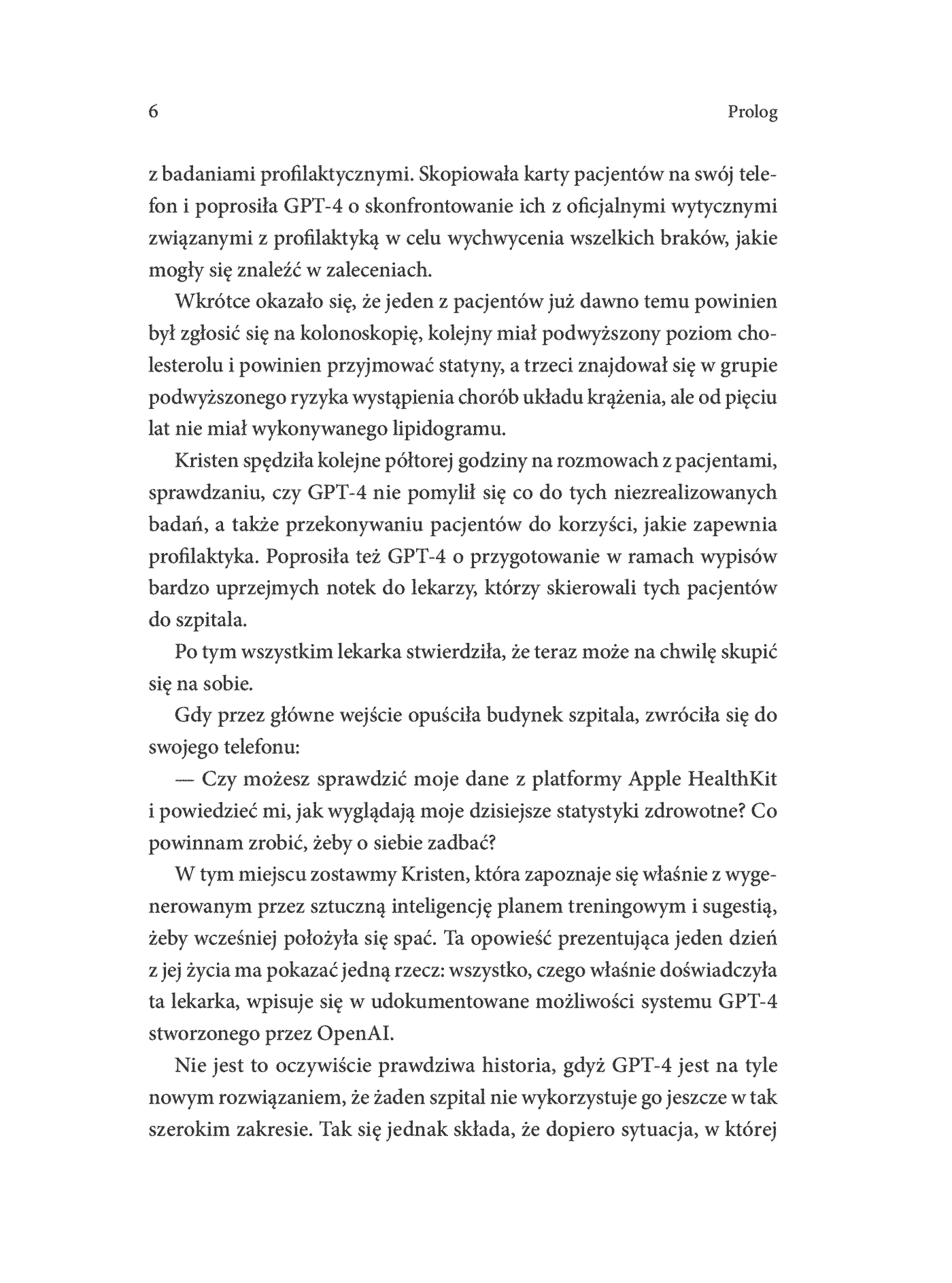 Fragment „Rewolucja sztucznej inteligencji w medycynie. Jak GPT-4 może zmienić przyszłość” — strona 10 z 14