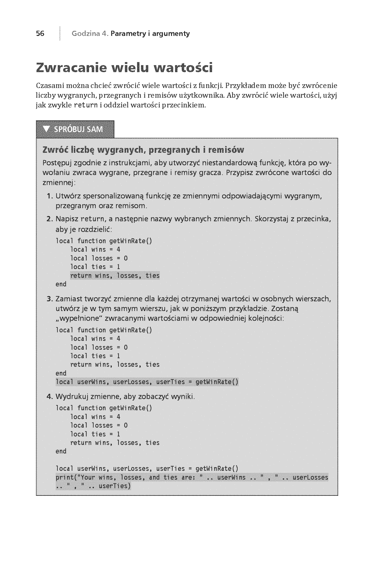 Fragment „Roblox Lua w 24 godziny. Tworzenie gier dla początkujących” — strona 16 z 22