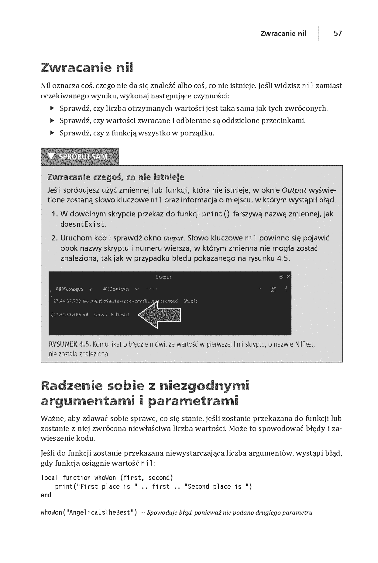 Fragment „Roblox Lua w 24 godziny. Tworzenie gier dla początkujących” — strona 17 z 22