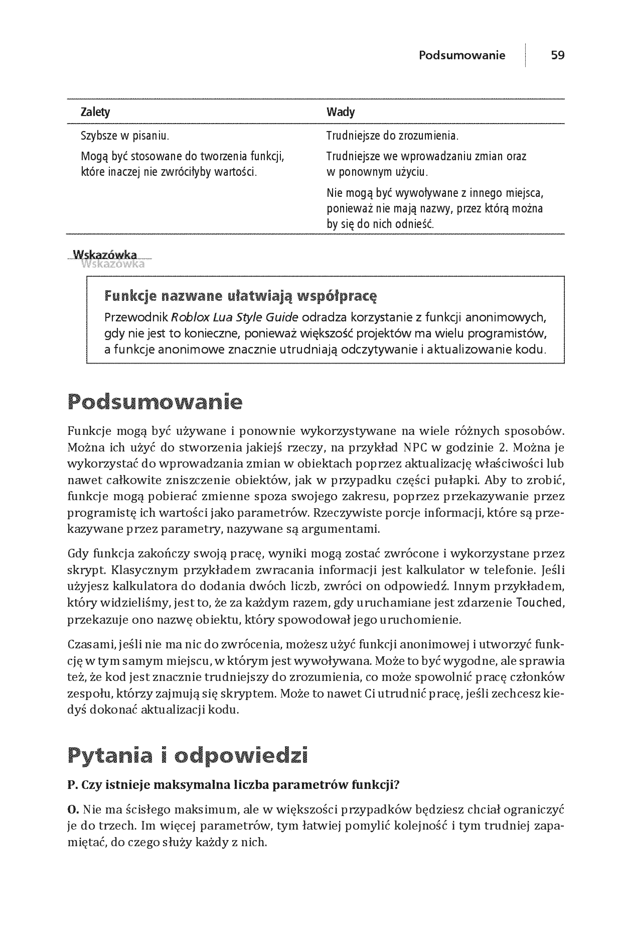 Fragment „Roblox Lua w 24 godziny. Tworzenie gier dla początkujących” — strona 19 z 22