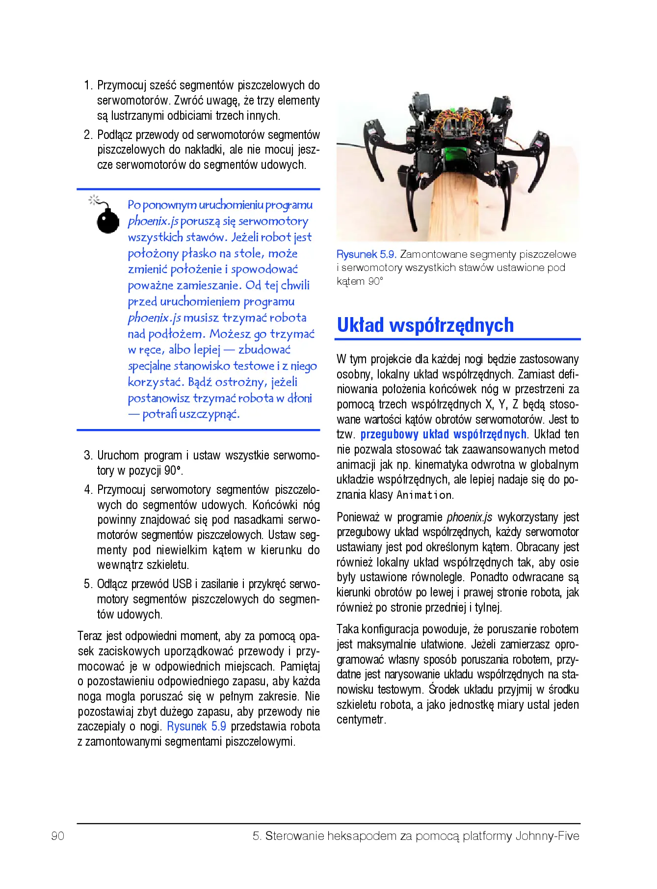 Fragment „Roboty JavaScript od podstaw. Projekty NodeBots dla platformy Johnny-Five z wykorzystaniem płytek Raspberry Pi, Arduino oraz BeagleBone” — strona 18 z 30
